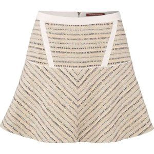 Creme Cotton Renola Mini skirt